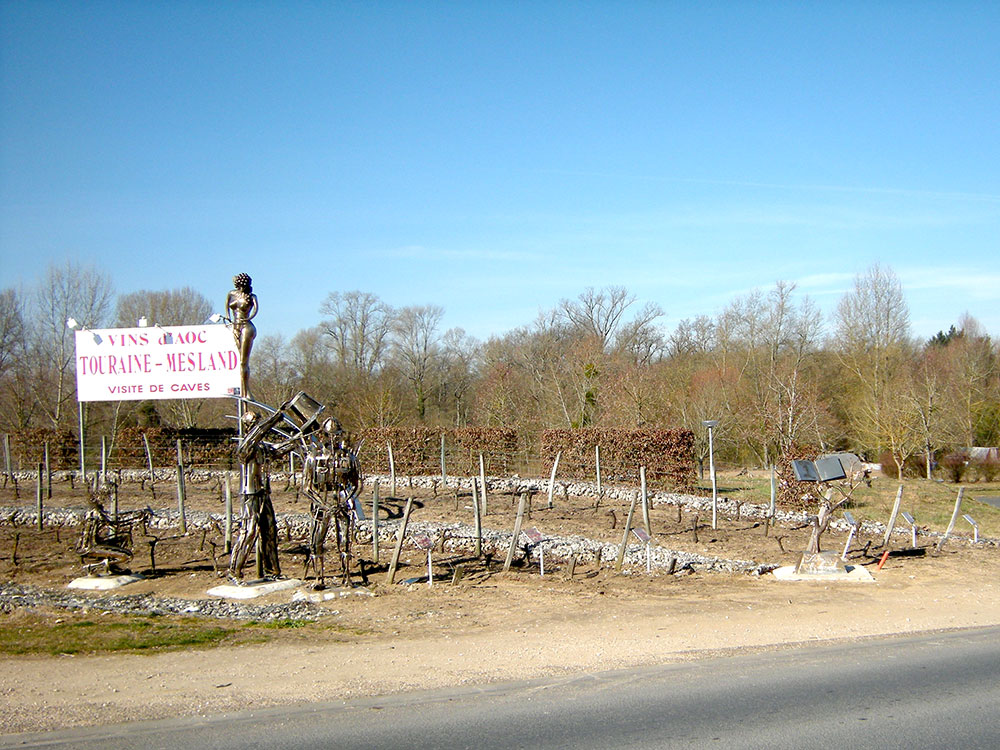 Taille des vignes au rond-point